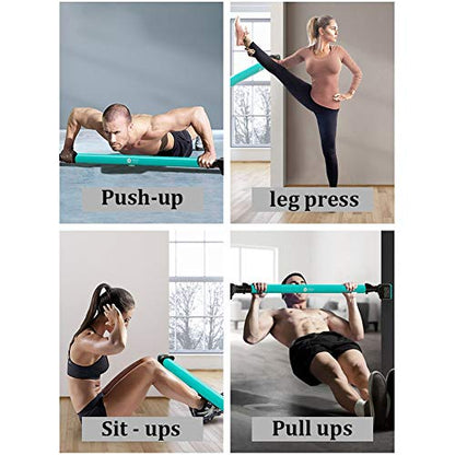 Hua No Screw Installation Doorway Fitness Workout Chin-up Bar Adjustable, Multi-Purpose Home Strength Training Equipment, 3 Sizes