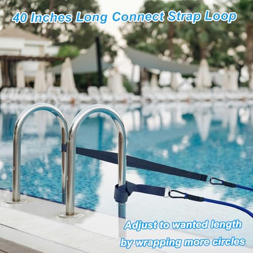 Swimming Resistance Training Set - Aquatic Resistance Belt, Swim Parachute, Pool Trainer Set