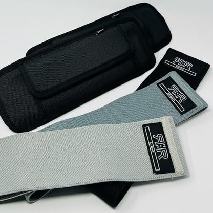 JACKED ASS BELT Premium Hip Thrust Belt + Badonka Band Protective Sleeves Premium Glute & Hip Abductor Bundle (Includes 3 Fabric Booty Bands)