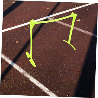 balacoo Adjustable Height Speed Hurdle Foldable Soccer Training Equipment for Agility Drills Compact and Portable Design for Athletes Versatile Use Football and Fitness Training