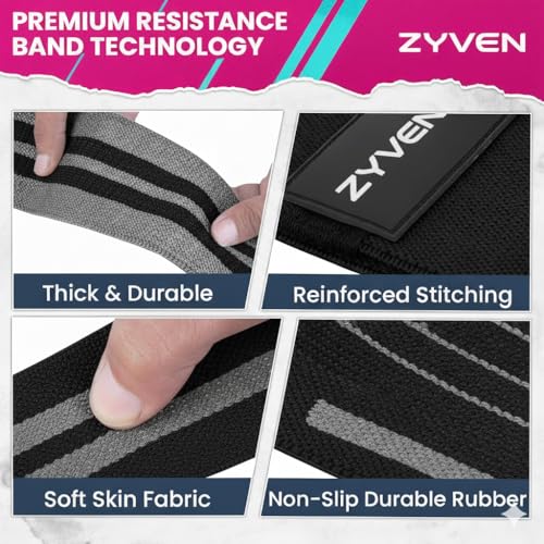Premium Performance 76" Extended-Length High-Resistance Bands for Ultimate Strength, Mobility, and Plyometric Workouts - color: Black Long Belt