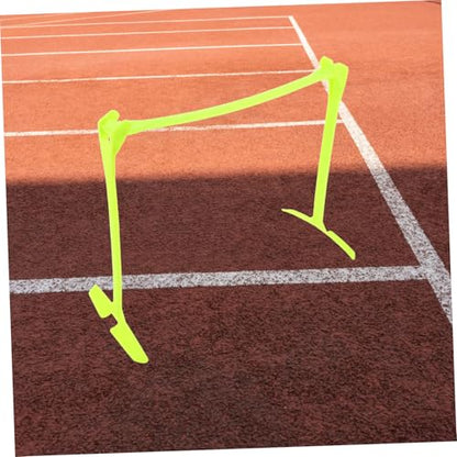balacoo Adjustable Height Speed Hurdle Foldable Soccer Training Equipment for Agility Drills Compact and Portable Design for Athletes Versatile Use Football and Fitness Training