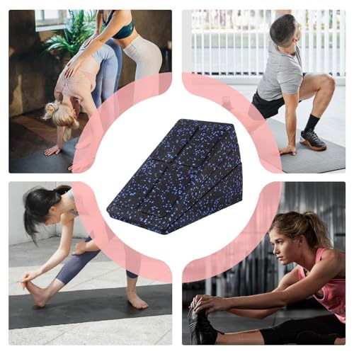 Calf Raise Block | Anti-Slip Foam Wedge Calf Stretcher - Incline Board for Squat | for Yoga Pilates Home Gym Recover Training Mobility