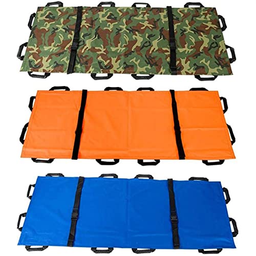 Waterproof Portable Stretcher - Soft Folding Emerncy Stretcher with 12 Handles for Hospitals, Sports Venues & Ambulance - Lifesaving Transfer Board - size: B
