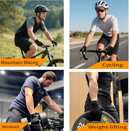 VWX Anti-Slip Gel Palm Workout Gloves for Men and Women - with Sweat-Wicking Fabric for Gym,Weight Lifting, Cycling, Weightlifting, Exercise, Climbing - size: Small