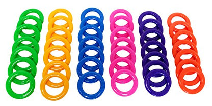 Enterprises Plastic Cane Rack Rings (30 Piece Pack)