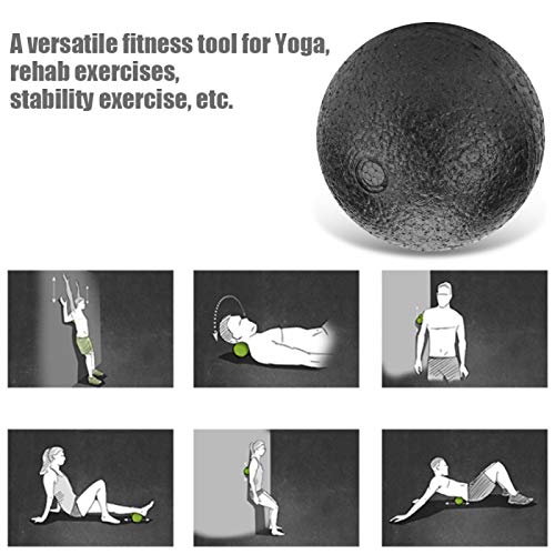 Foam Roller Ball, Yoga Foam Roller Ease Stiffness Relax Muscles for Exercises for Stability Exercise, Foam Massage Ball for Deep-Tissue Massage