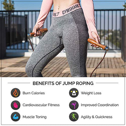 Jump Rope for Fitness, Exercise Jump Rope for Men and Women, Great for Cardio and Workouts, Professional MMA Training Equipment - MRX Boxing and Fitness