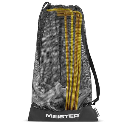 Meister ZoomFlex Agility Hurdles w/Carry Bag - Flex-Safe Modular Speed Training