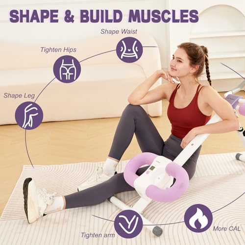 Ab Workout Equipment Ab Machine, Core Exercise Abdominal Roller for Men and Women, Abdominal Exercise Trainer stomach workout equipment