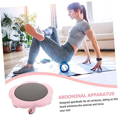 Sosoport Abdominal Disc Sliding Training Equipment for Core Strengthening Multi-directional Slider for Women Comfortable Grip Non- Design Compact