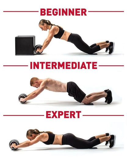 Ab roller Bselfish - Abdominal wheel exercise equipment for core workout - Fitness