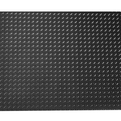 VEVOR Garage Floor Roll, 4 x 20 ft Garage Flooring Mat, 3 mm Thickened Rubber Diamond Plate Floor Protector Mat, Non-Slip, Wear-Resist, Waterproof, Easy to Clean for Warehouse, Gyms,Trailer, Black - size: 240"L x 48"W x 0.1"Th
