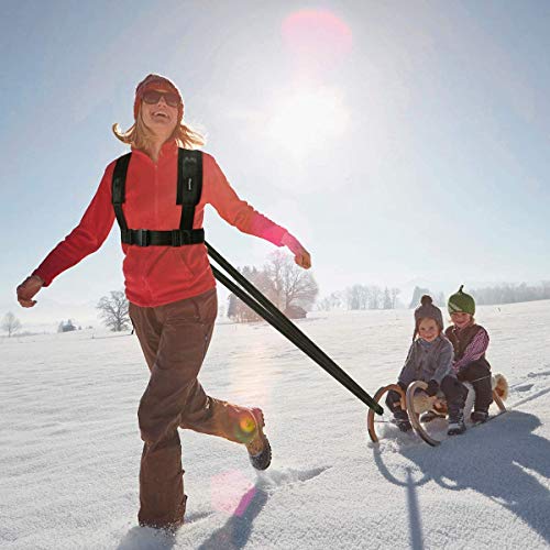 Sled Harness Tire Pulling Harness, Improving Speed,Stamina and StrengthTraining, Fitness Physical Training Resistance Rope Football Workout Equipment