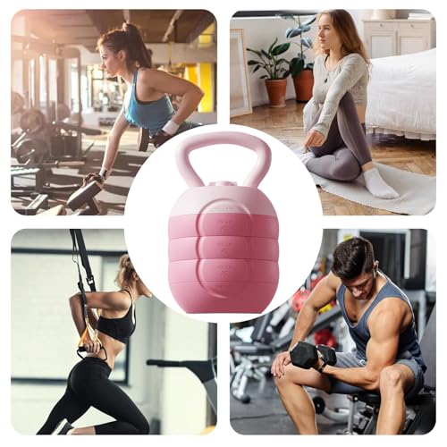 Kettle Bell - Grip Strength Adjustable Weight Tool, Soft Kettlebell | Coated Training Equipment, Ergonomic Handle, Compact Fitness Gear | Home Workouts Muscle Building Conditioning Men Women - color: 10kg