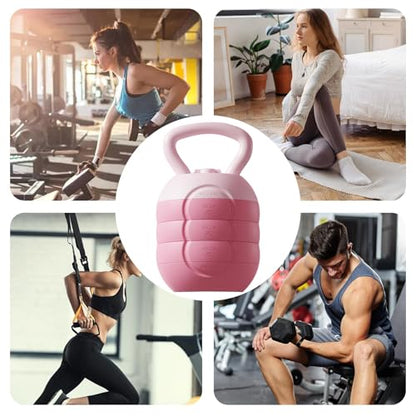 Kettle Bell - Grip Strength Adjustable Weight Tool, Soft Kettlebell | Coated Training Equipment, Ergonomic Handle, Compact Fitness Gear | Home Workouts Muscle Building Conditioning Men Women - color: 10kg