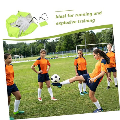 Toyvian Resistance Parachute for Running Training Speed Strength Enhancer for Athletes for Football Players Fun