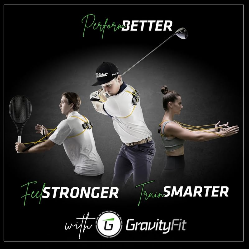 Golf Swing Performance Trainer Aid | Golf Swing Trainer Trusted by PGA Coaches | Backed by 30 Years Research | Elevate Your Golf Training | Enhance Strength, Stability, Rotation & Posture - style: TPro Yellow - light for golf skills