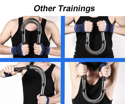 Power Twister Bar Arm Chest Exercise Strengthener
