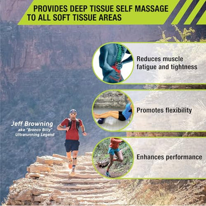 Pro-Tec Athletics Foam Roller, Deep Tissue Massage Roller for Recovery, Therapy, Flexibility, Circulation, and Muscle Release