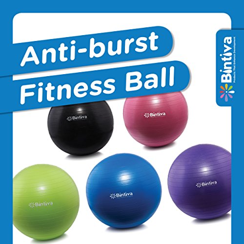 bintiva Exercise Ball - color: Purple, size: S (50-55cm)
