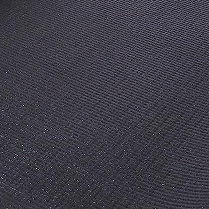Signature Fitness All Purpose 0.25 Inch Thick High Density No Tear Exercise Yoga Mat with Strap & Lightweight Features for Indoor & Outdoor Use, Black