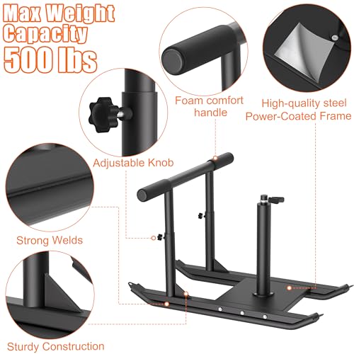 Weight Sled for Training - Heavy Duty Football Sled for Lineman, Sled Pull Workouts, Speed & Strength Training, Football Blocking Sled, Running Sled for Athletes, Outdoor & Indoor Use