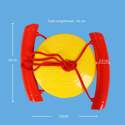BESPORTBLE Kids Workout Equipment Tensioner with Spring Exerciser and Tension Ball Toy - Lightweight Wall Pulley for Arm Strength and Fitness Training Portable 24 Inch Exercise Tool for Boys and Girls