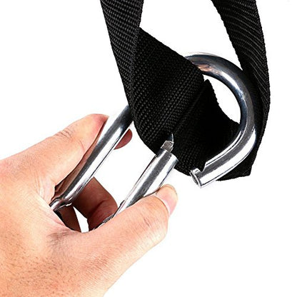Padded Hanging Ab Belt Pull Up Muscle Abdominal Carver Ab Straps Home Gym Equipment