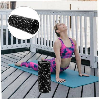 Multi-Functional Yoga Roller Foam Column for Muscle Tissue Massage Leg and Back Relief High-Density Firm Fitness Pilates Massage Stick for Neck Shoulder Arm Relaxation