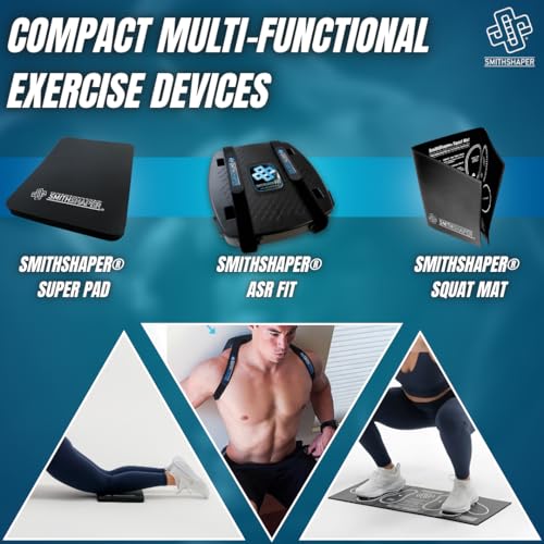 FIT Ab Squat Roller™ Dual Mat Bundle (FIT ASR with a Squat Mat and a Super Pad)