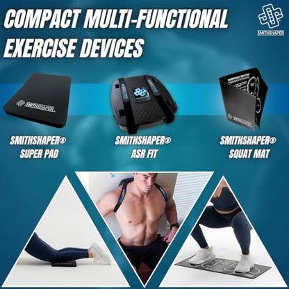 FIT Ab Squat Roller™ Dual Mat Bundle (FIT ASR with a Squat Mat and a Super Pad)