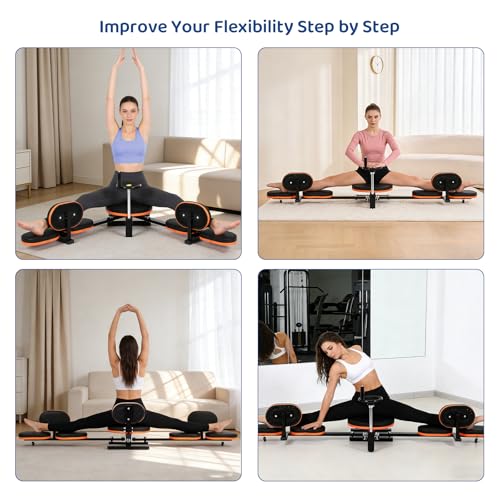 Leg Stretcher,220lbs Heavy Leg Stretch Machine,200° Adjustable Split Machine for Ballet,Home Gym Leg Stretching Training Machine, Suitable for Ballet, Dance, Yoga, Home Gym Dedicated