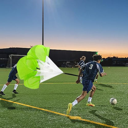 Parachute for Speed Training | Portable 59 Inch Parachute for Running - Strength Training Football Running Parachutes for Speed and Acceleration