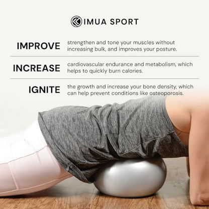 Imua Sport Barre Ball with Grippy Socks - size: Large Socks