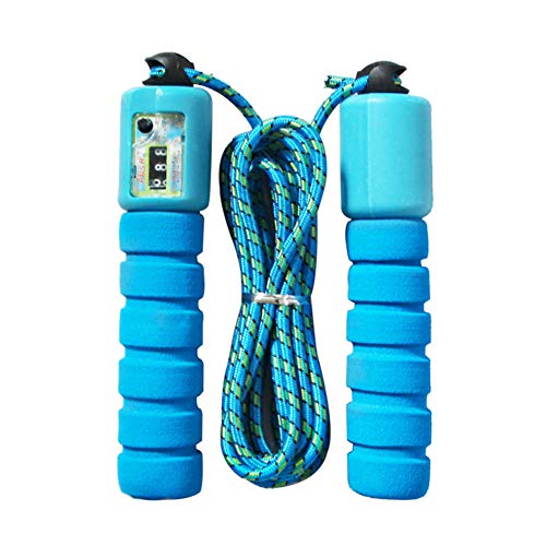 Jump Rope,Number Counter Fitness Lose Weight Adjustable Skipping Jump Rope for Men Women and Kids Random Color