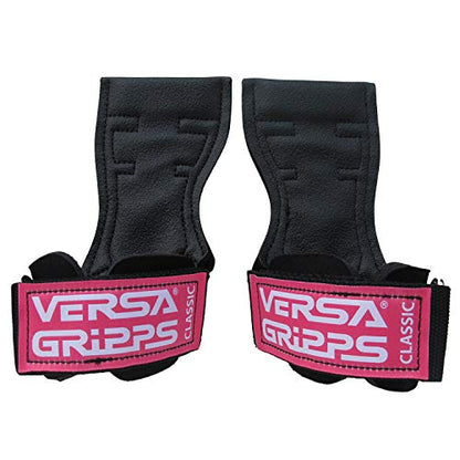 Versa Gripps® Classic Wrist Straps, Train Better, Choose Size and Color - color: Pink Label, size: Small: 6 to 7 inch wrist