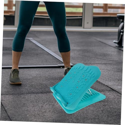 Folding Incline Board Foot Massager for Home Use Adjustable Calf Stretching Tilt Board Sturdy Non-Slip Surface for Fitness Training and Ankle Strengthening