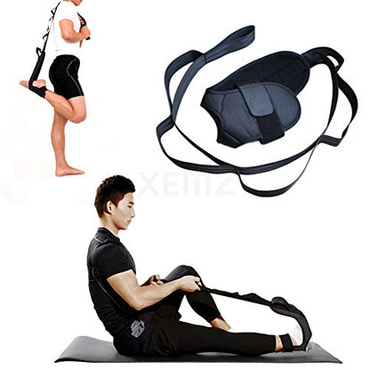 Yoga Stretch Strap, Physical Therapy Belt with Loops, Adjustable Hamstring Leg Stretcher Bands, Fitness Flexibility Stretching Recovery Ropes, for Rehab Workout Pilates Dance Gymnastics