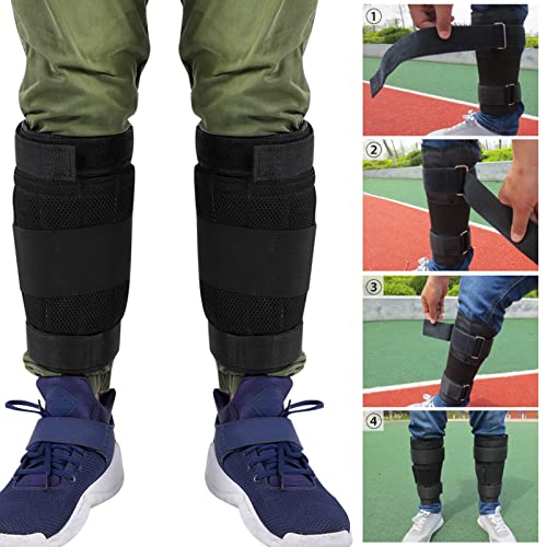 Ankle Leg Weights, Adjustable Leg Wrist Weights, Removable Leg Exercise Bands Strap for Fitness, Exercise, Walking, Jogging, Gym