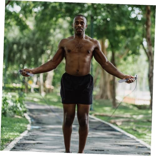 Smart Counting Jump Rope for Adults Ergonomic Non-slip Handle Fitness Skipping Rope with Digital Counter Outdoor Exercise Tool for Weight Loss and Endurance Training