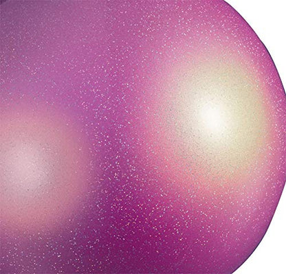 Sasaki M-207AU-F Rhythmic Gymnastics Hand Gear, Ball, International Federation Certified, Japan Association Certified, Aurora Ball, Diameter 7.3 Inches (18.5 cm) - color: FRRO (French Rose)