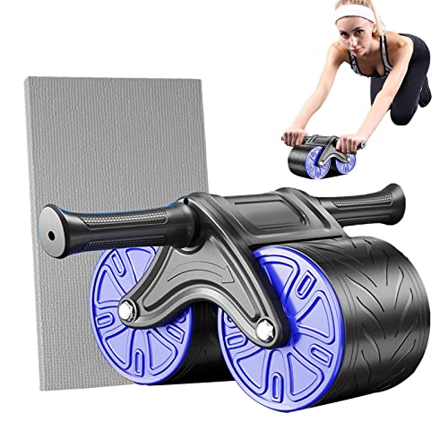 Ab Wheel Roller, Abdominal Exercise Roller - Automatic Rebound Core Strength Roller for Beginners,Fitness Machine, Abdominal Exercise Equipment for Women and Men Core Strength Training