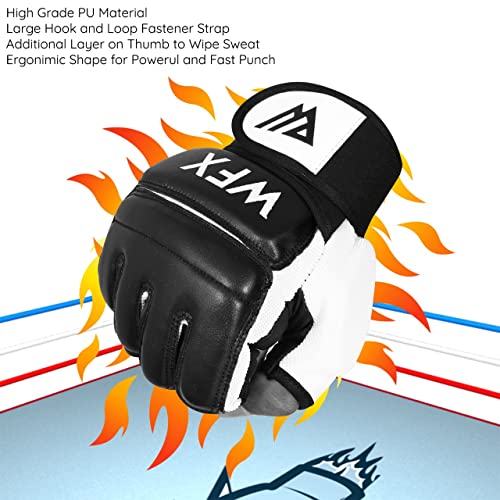 WFX Punch Bag Boxing Gloves Karate Mitts MMA Body Combat Taekwondo Training Martial Art Fighting Grappling Muay Thai TKD MMA Synthetic - size: Medium