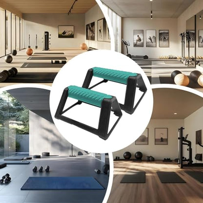 Push Up Handle - Pushup Stands, Strength Training, H Shape Push Up Bars | 7.4 Inch, Non-Slip Handles For Safe Workouts, Ergonomic Floor Grips Arm & Chest Press, Home Gym Exercise Equipment, 2*PCs