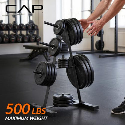 CAP Barbell Weight Plate Rack for 1-Inch Weight Plates