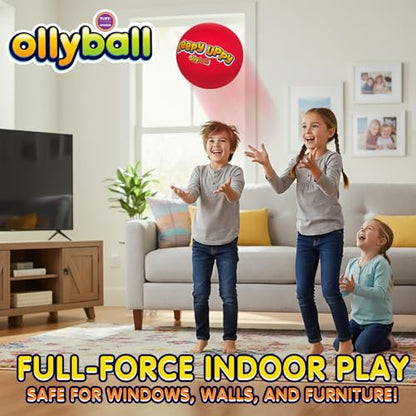 Keepy Uppy The Patented Shock-Absorbing Indoor Kickball for Full-Force Bouncy Indoor and Outdoor Play