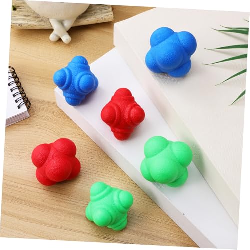 POPETPOP 6pcs Hexagonal Reaction Agility Training for Hand-Eye Coordination Low Difficulty High Difficulty