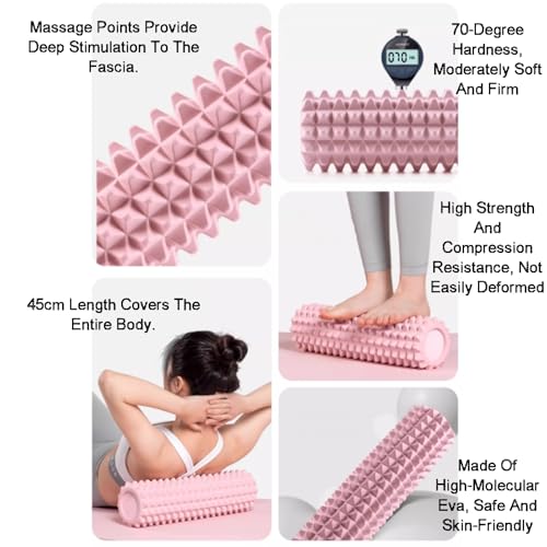 Self Myofacial Release Massage Therapy Roller,Back Roller,for Stretching and Post-Workout Recovery(Color3)