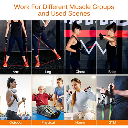 Uten Resistance Bands - color: Red